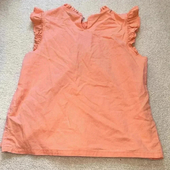 Really cute sleeveless ruffle pleated top - Picture 3 of 3